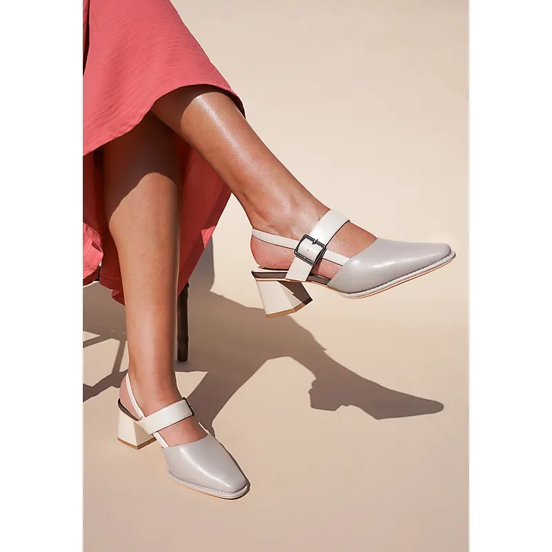 DEGAS - Zapato Cuero Finnye Gris DEGAS
