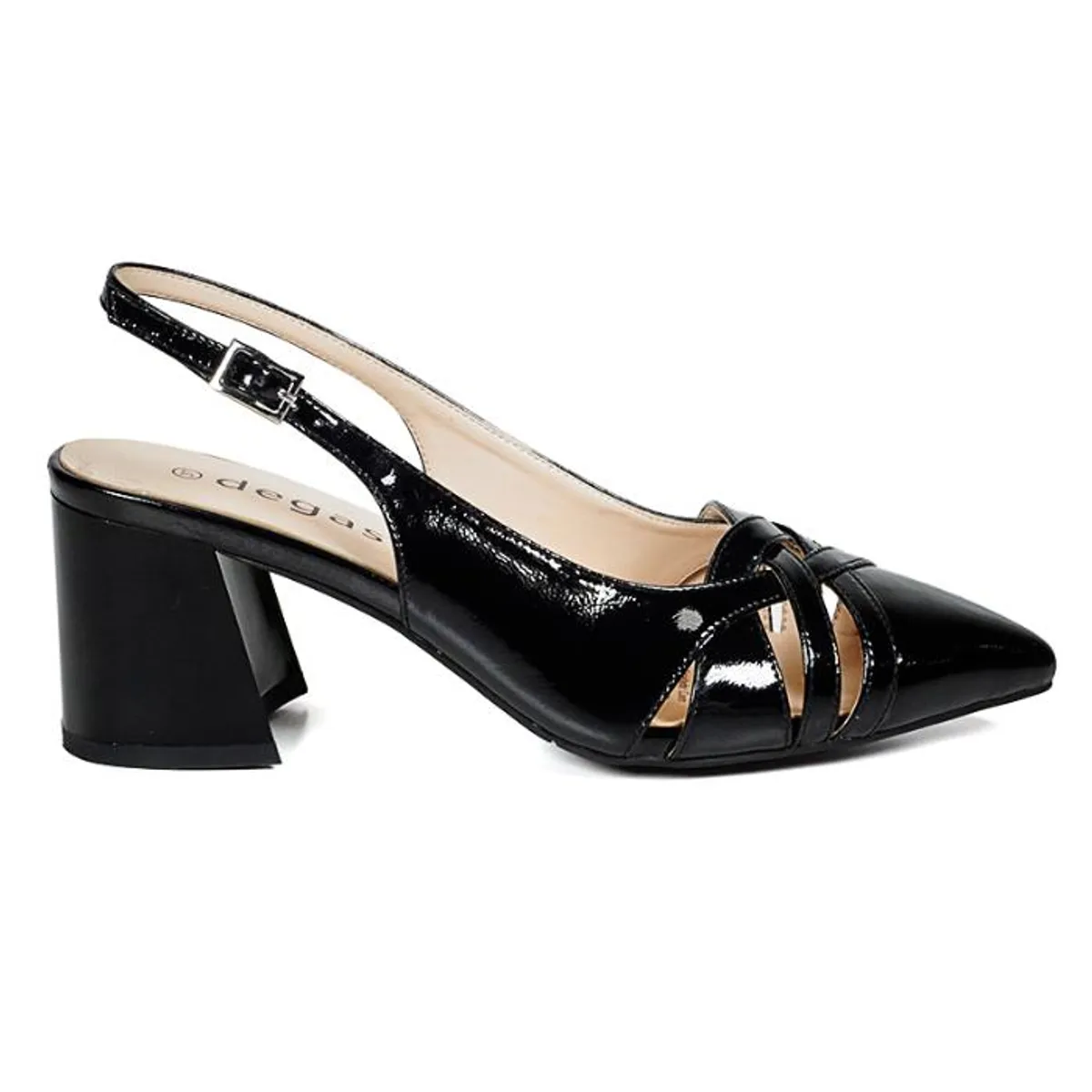DEGAS - Zapato Cuero Babette Negro DEGAS