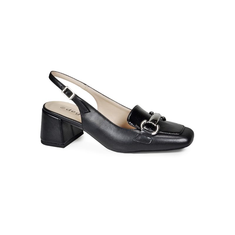 DEGAS - Zapato Cuero Acalia Negro DEGAS