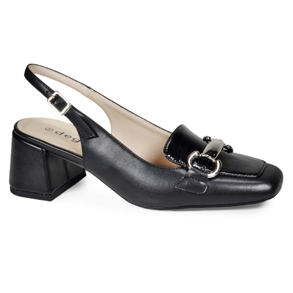 DEGAS - Zapato Cuero Acalia Negro DEGAS