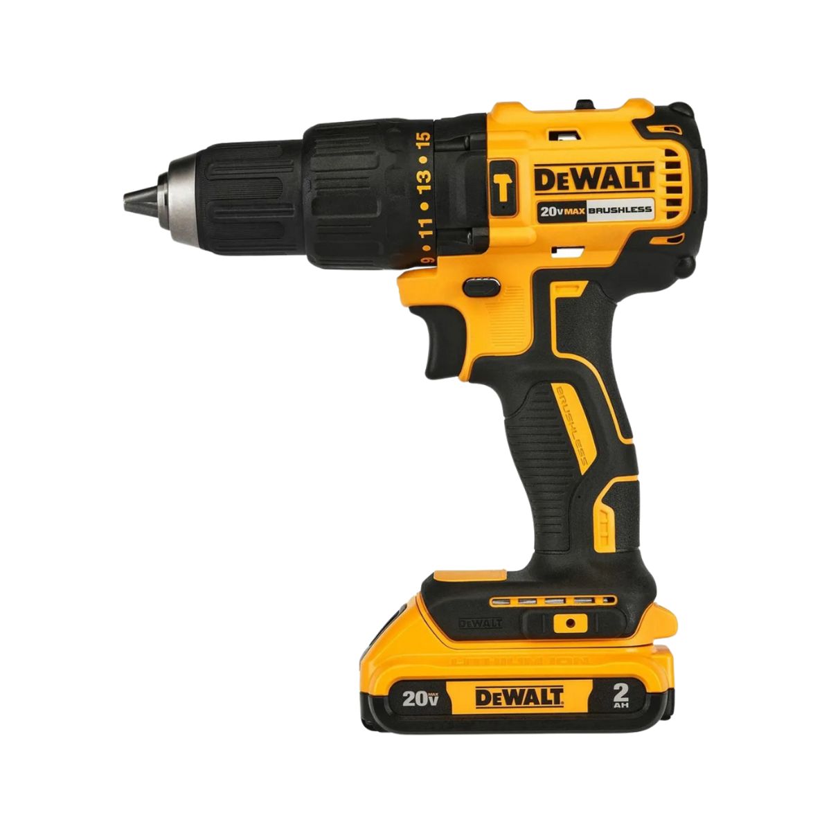 DEWALT - Kit De Taladro Percutoratornillador De 12 13mm Inalámbrico