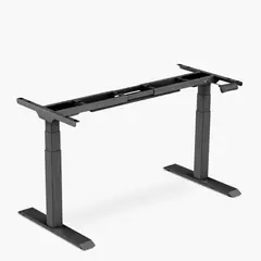 FORM OFFICE - Base Acero Cosmo 120-200 Dual Eléctrico Negro Form