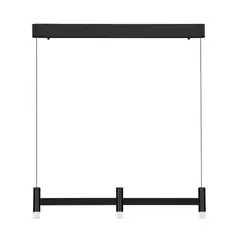 BOSCO - LÁMPARA COLGANTE POETIC NEGRO LED 12W 3000K