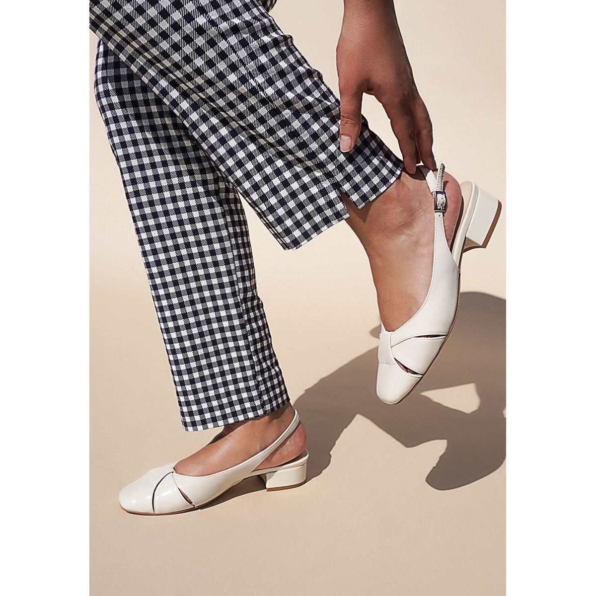 DEGAS - Zapato Cuero Hamnara Beige DEGAS