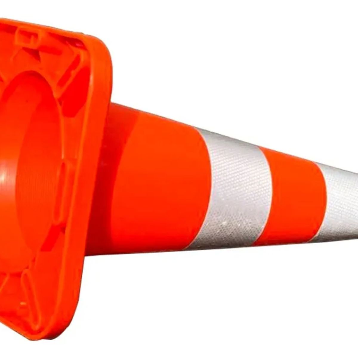 GENERICO - Pack X10 Conos Viales De Seguridad Cinta Reflectiva Flexible