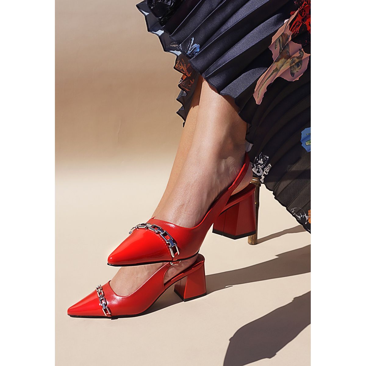 EDA MANZINI - Zapato Luxmi Rojo EDA MANZINI