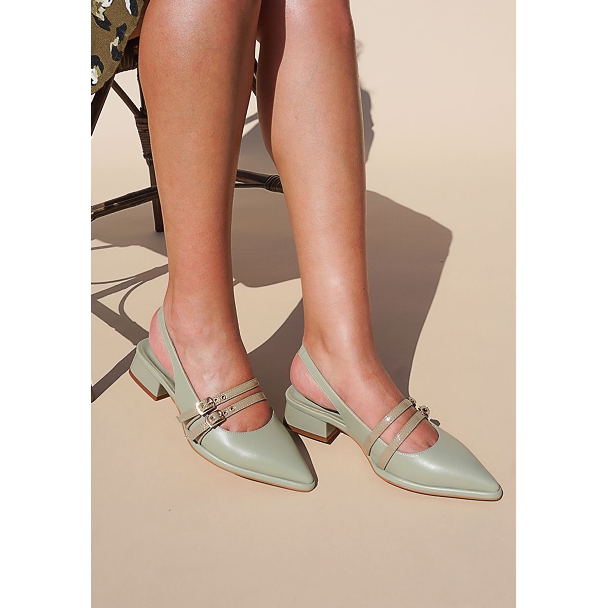 EDA MANZINI - Zapato Vanina Verde EDA MANZINI