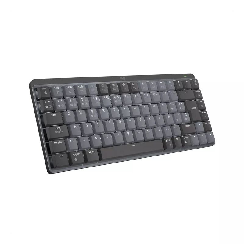 LOGITECH - Teclado Logitech MX Mechanical Mini Dongle USB Grafito