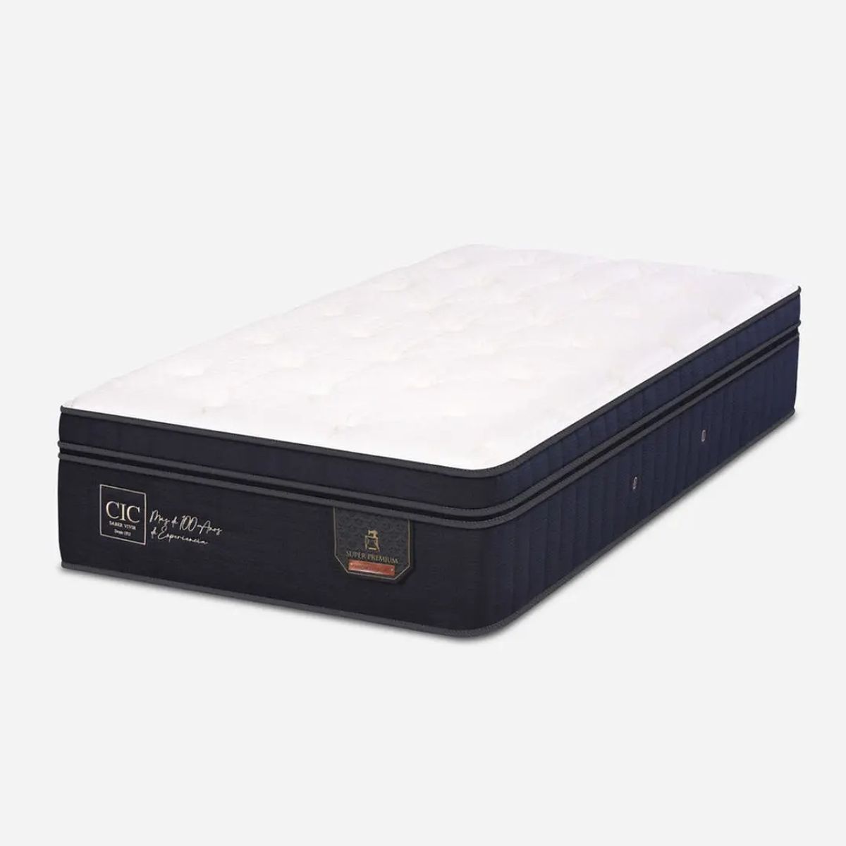 CIC - Colchón 1.5 Plaza Modelo Super Premium CIC / 105 x 190 cm