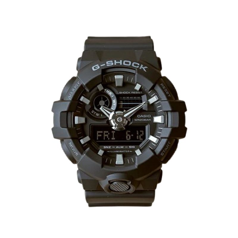 CASIO - RELOJ CASIO GSHOCK GA700-1B HOMBRE SUMERGIBLE 200M