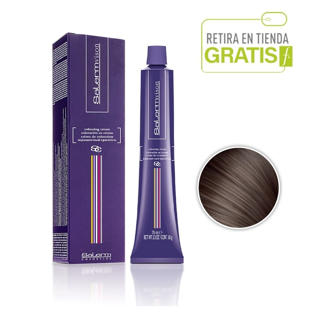 SALERM - SALERM Tintura SalermVision 5 Castaño Claro