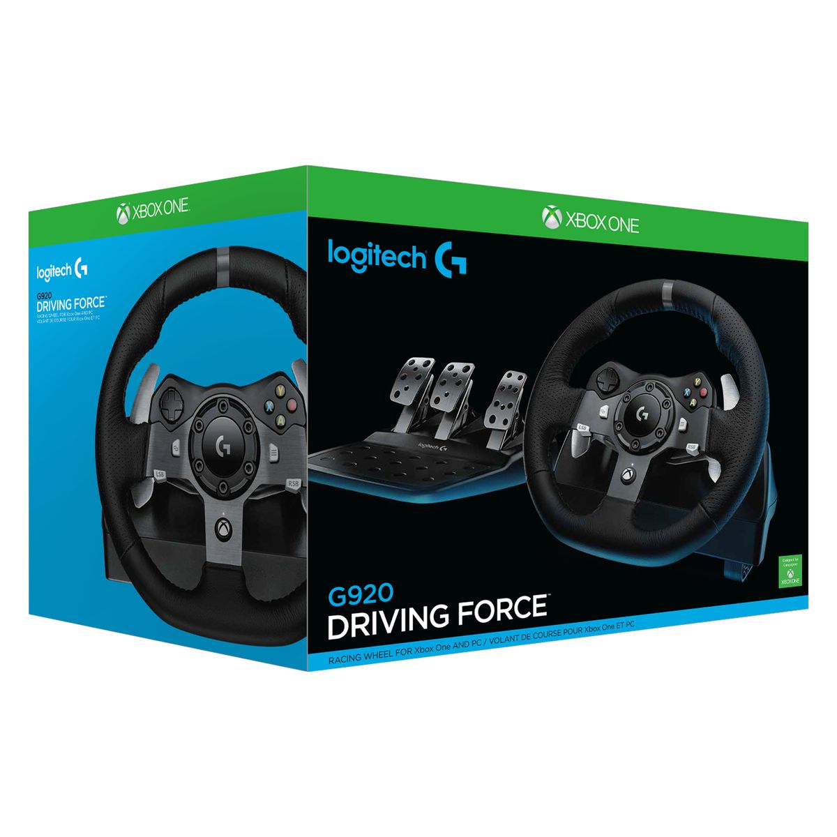 LOGITECH - VOLANTE LOGITECH FORCE RACING G920 XBOX ONE Y PC