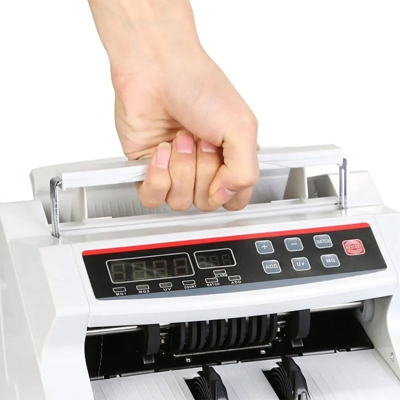GENERICO - Contadora Billetes Maquina Con Detector Billetes Falsos