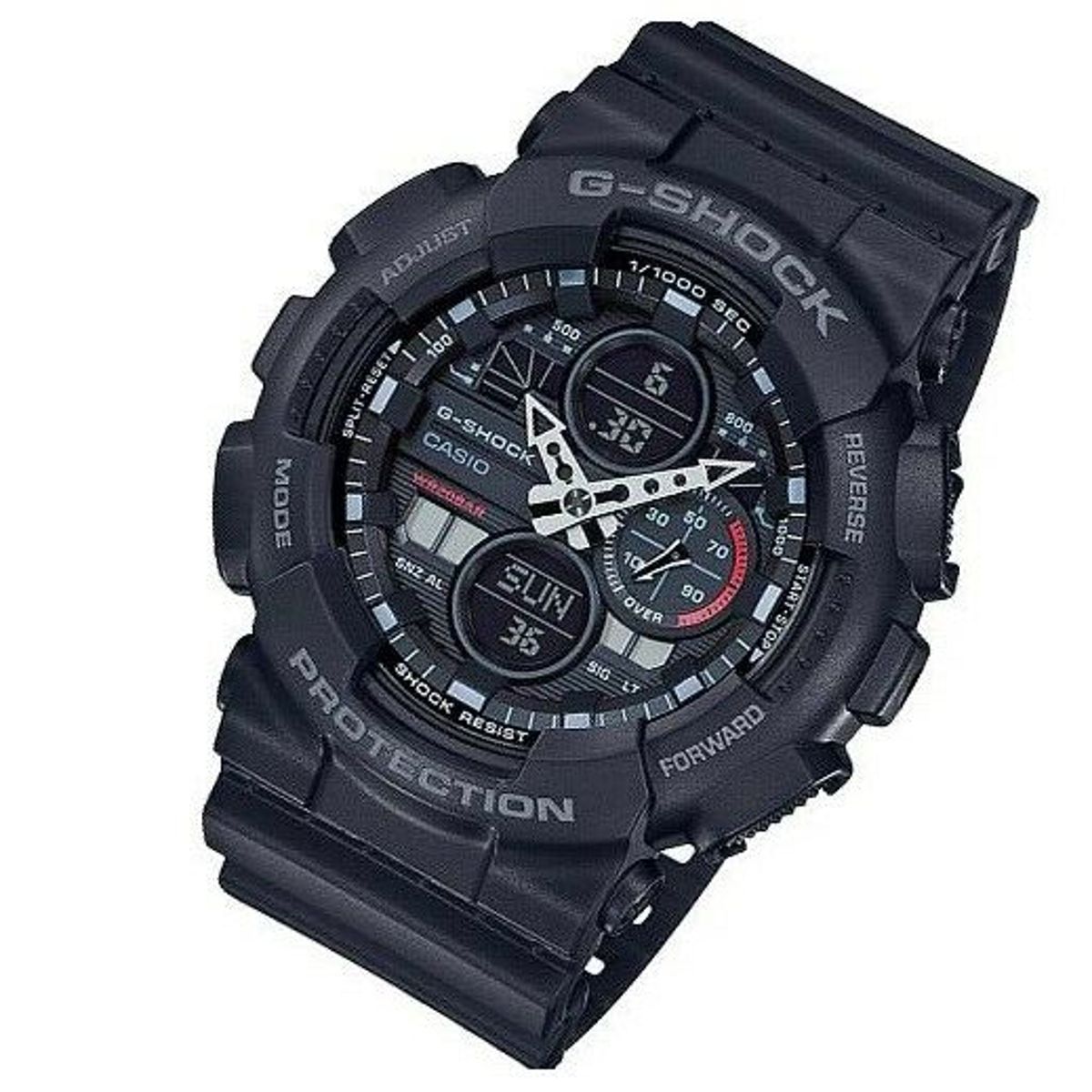 CASIO - RELOJ CASIO GSHOCK  GA140-1A1 HOMBRE SUMERGIBLE 200 ANTIGOLPE