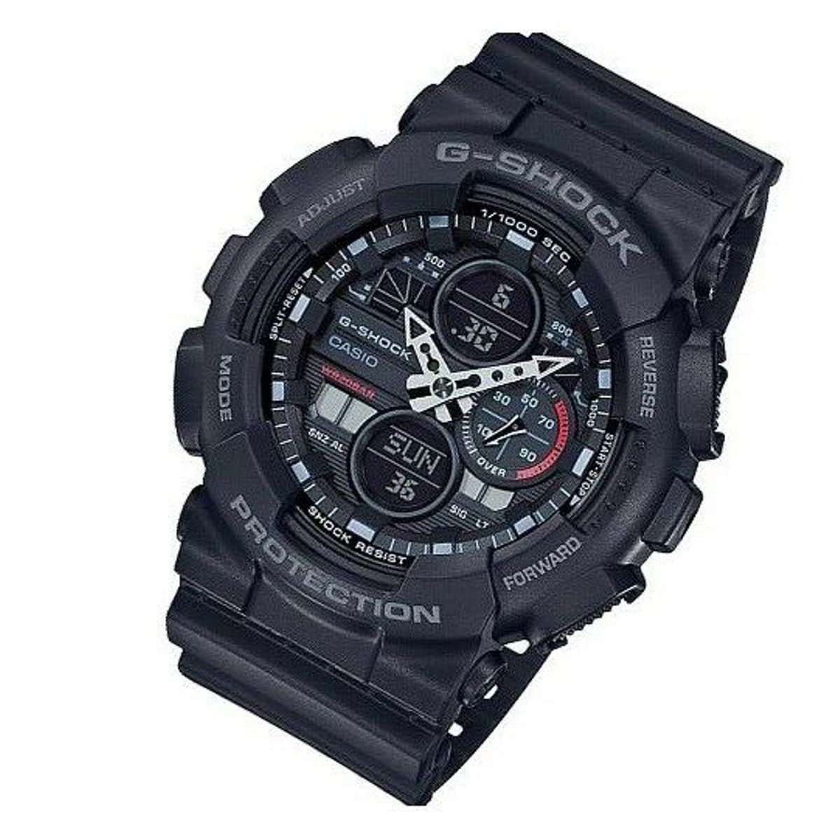 CASIO - RELOJ CASIO GSHOCK  GA140-1A1 HOMBRE SUMERGIBLE 200 ANTIGOLPE