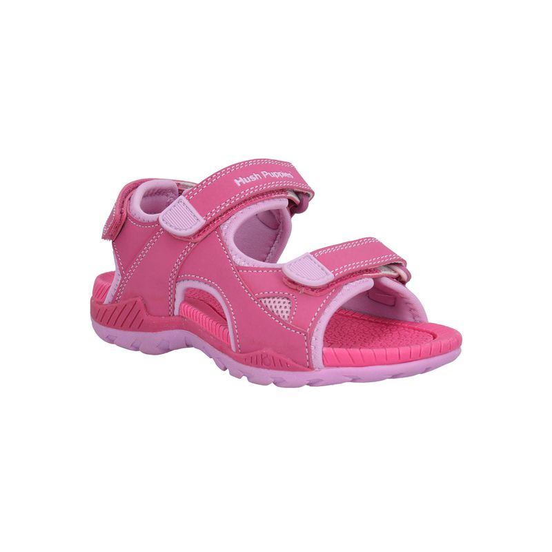 HUSH PUPPIES - Sandalia Niña Rio Rosado Oscuro HUSH PUPPIES