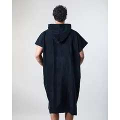 POLEMIC - Toalla poncho Adulto de Playa Surf NEGRO XV0066