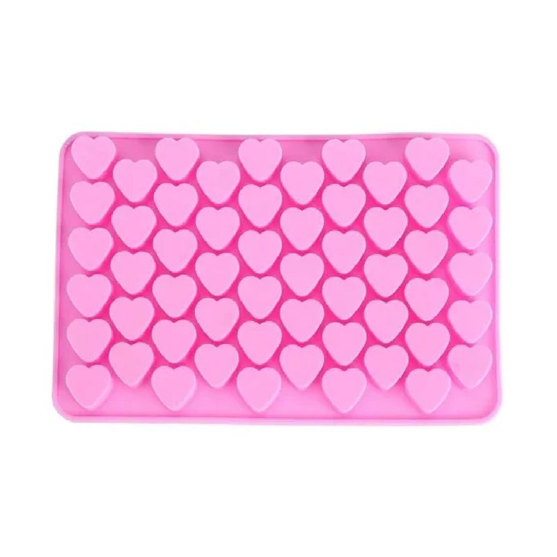 PASTELERIUS - Molde Silicona Moldes Silicona Reposteria Gomita 55 Corazon