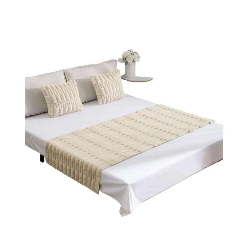 GENERICO - PIECERA SIN FUNDAS DISEÑO BAMBU BEIGE