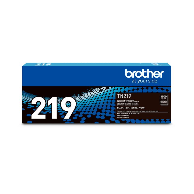 BROTHER - TONER BROTHER TN219 NEGRO GENIUNO Hl-l3280 Dcp-l3560 Dcp-l3760 CON IVA