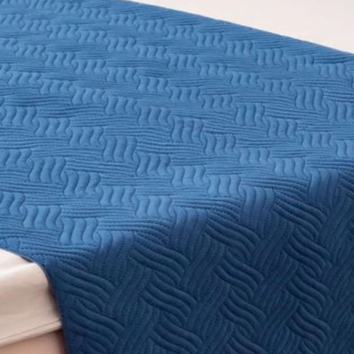 GENERICO - PIECERA MAS 2 FUNDAS ELEGANTE AZUL