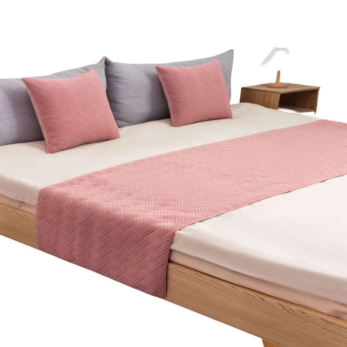 GENERICO - PIECERA SIN FUNDAS ELEGANTE ROSA