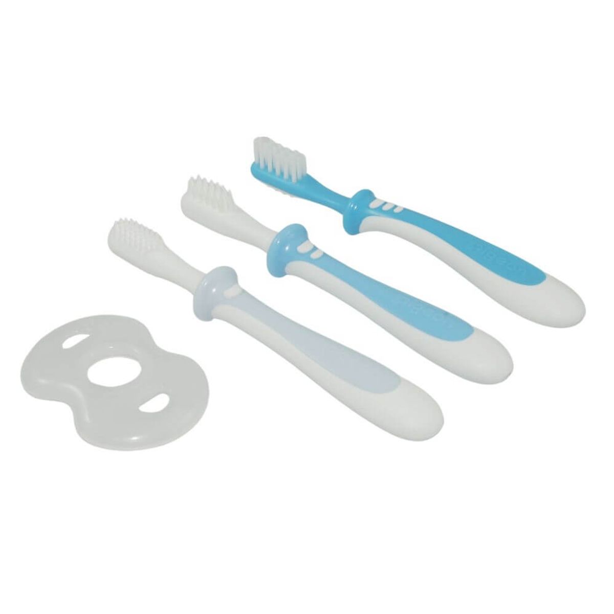 PIGEON - Cepillos Dentales - Set De Aprendizaje - 3 Pasos Azul