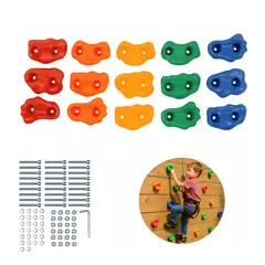 GENERICO - 15 Agarres Grandes Para Escalar Al Aire Libre Para Niños