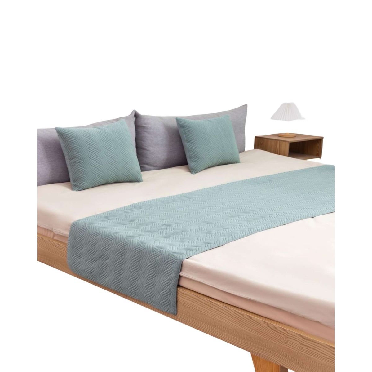 GENERICO - PIECERA SIN FUNDAS ELEGANTE VERDE MENTA