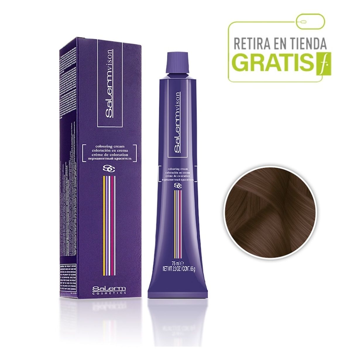 SALERM - SALERM Tintura SalermVision 5.79 Cacao Brasil