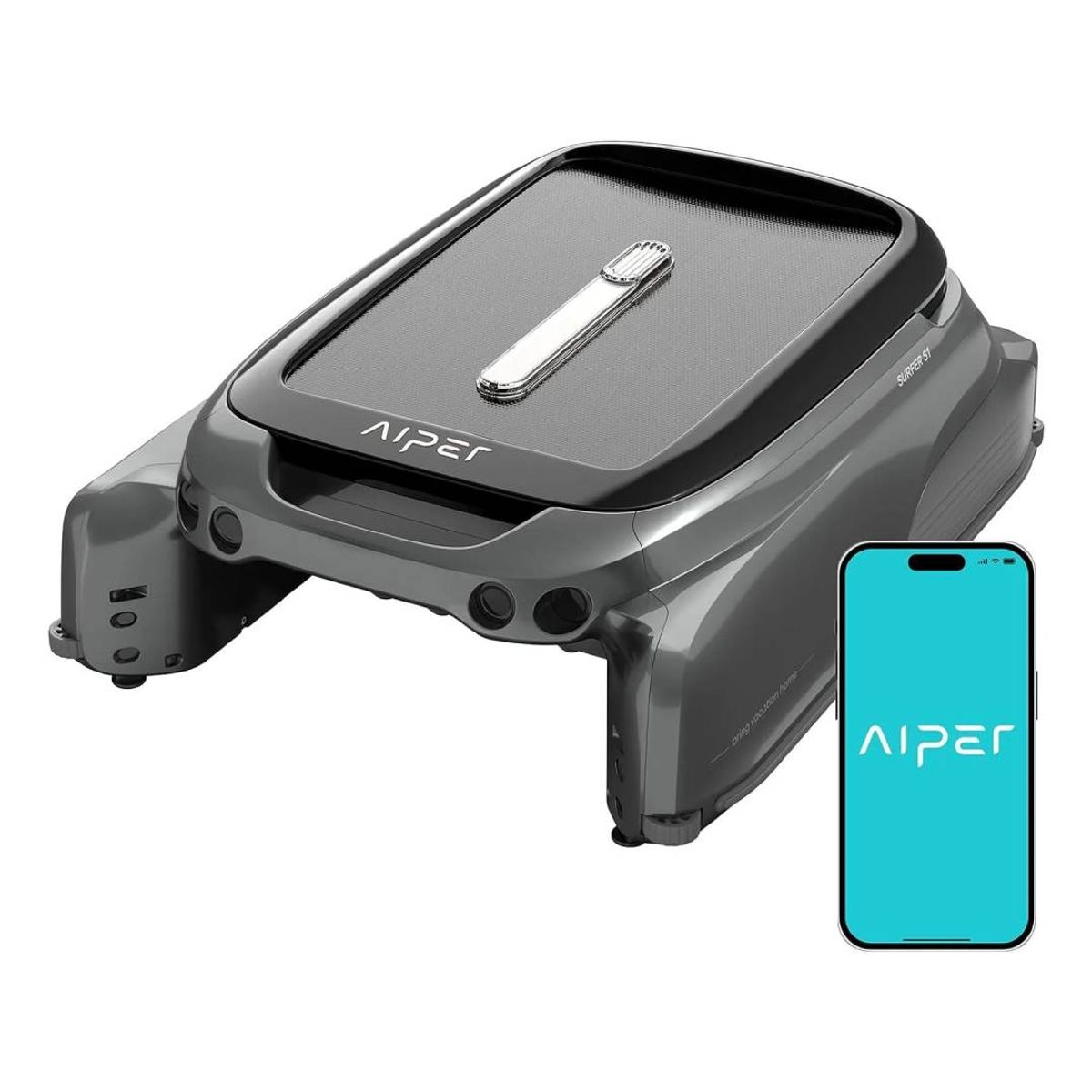 GENERICO - Robot Saca Hojas para Piscina Inalámbrico Aiper Surfer S1