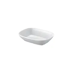 GENERICO - SET DE 6 POCILLOS DE MELAMINA RECTANGULAR BLANCO 14 X 105 X