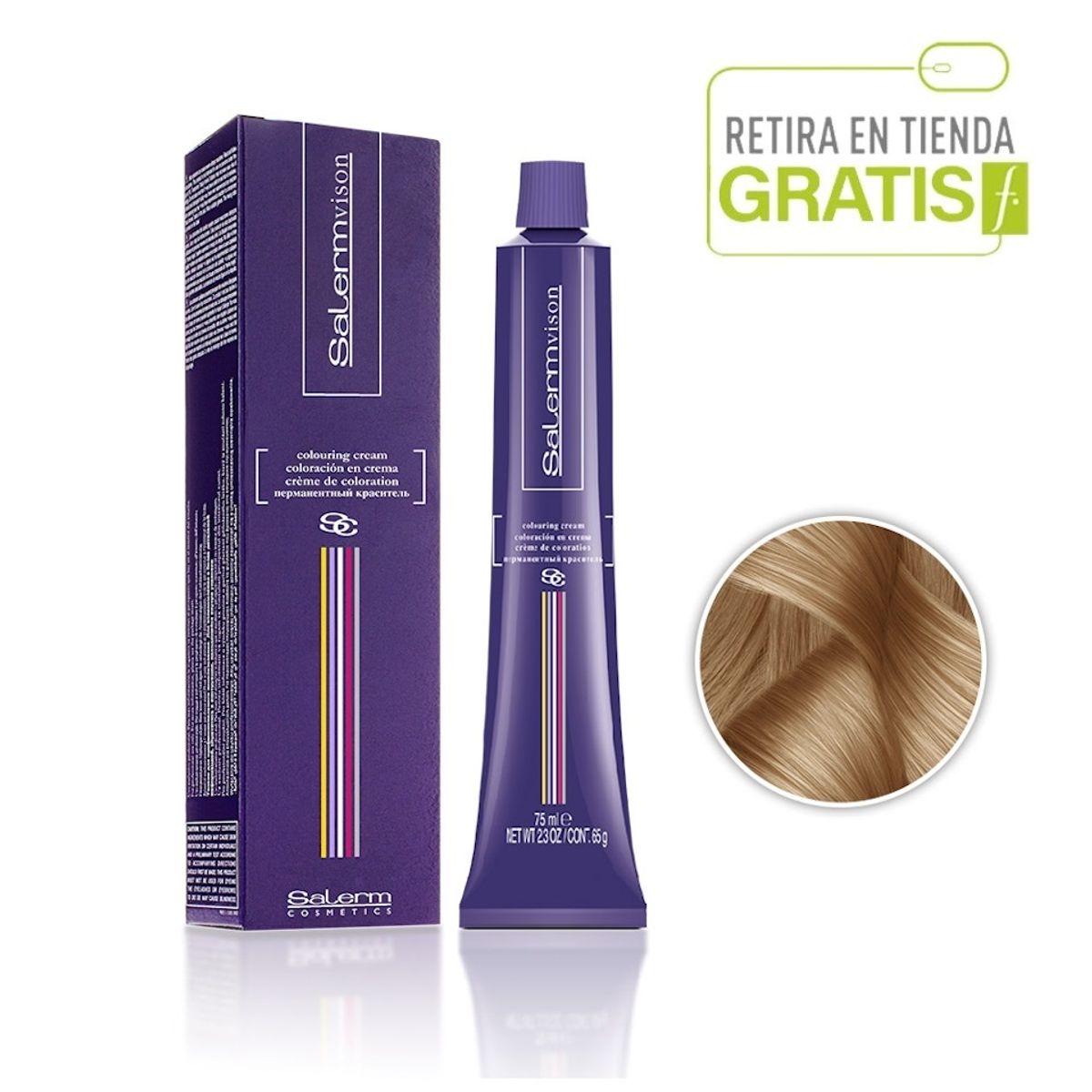 SALERM - SALERM Tintura SalermVision 6.31 Rubio Oscuro Beige