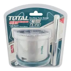TOTAL TOOLS - Juego Broca Sierra Copa Diamantada 6 Piezas Total Tac44061