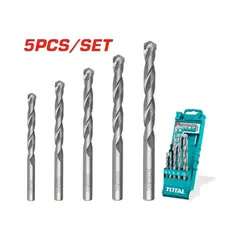 TOTAL TOOLS - Set Brocas Hss Multifuncion 5 Piezas