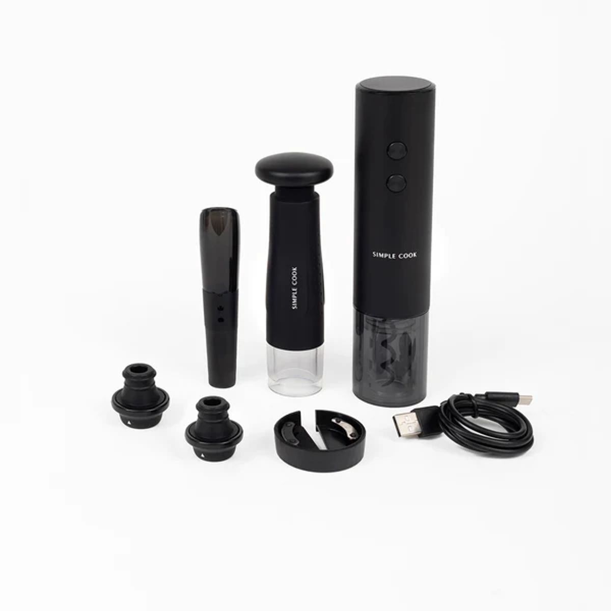 SIMPLE COOK - Set Descorchador Grand 5 Piezas Simple Cook