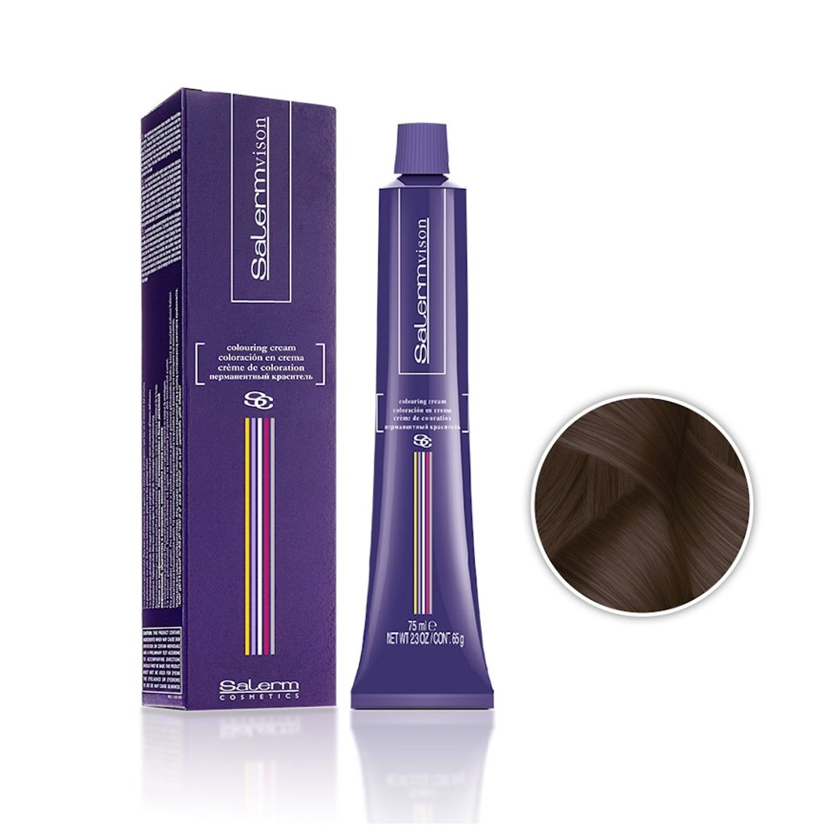 SALERM - SALERM Tintura SalermVision 6.70 Rubio Oscuro Marrón Natural