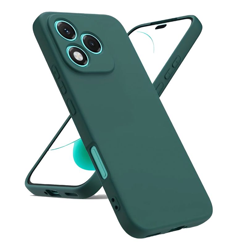 JOIGO - Carcasa Funda Para Honor 400 Lite Goma Verde