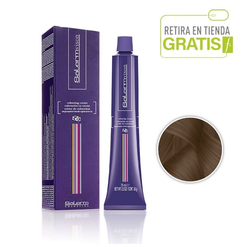 SALERM - SALERM Tintura SalermVision 5.73 Castaño Claro Marrón Dorado