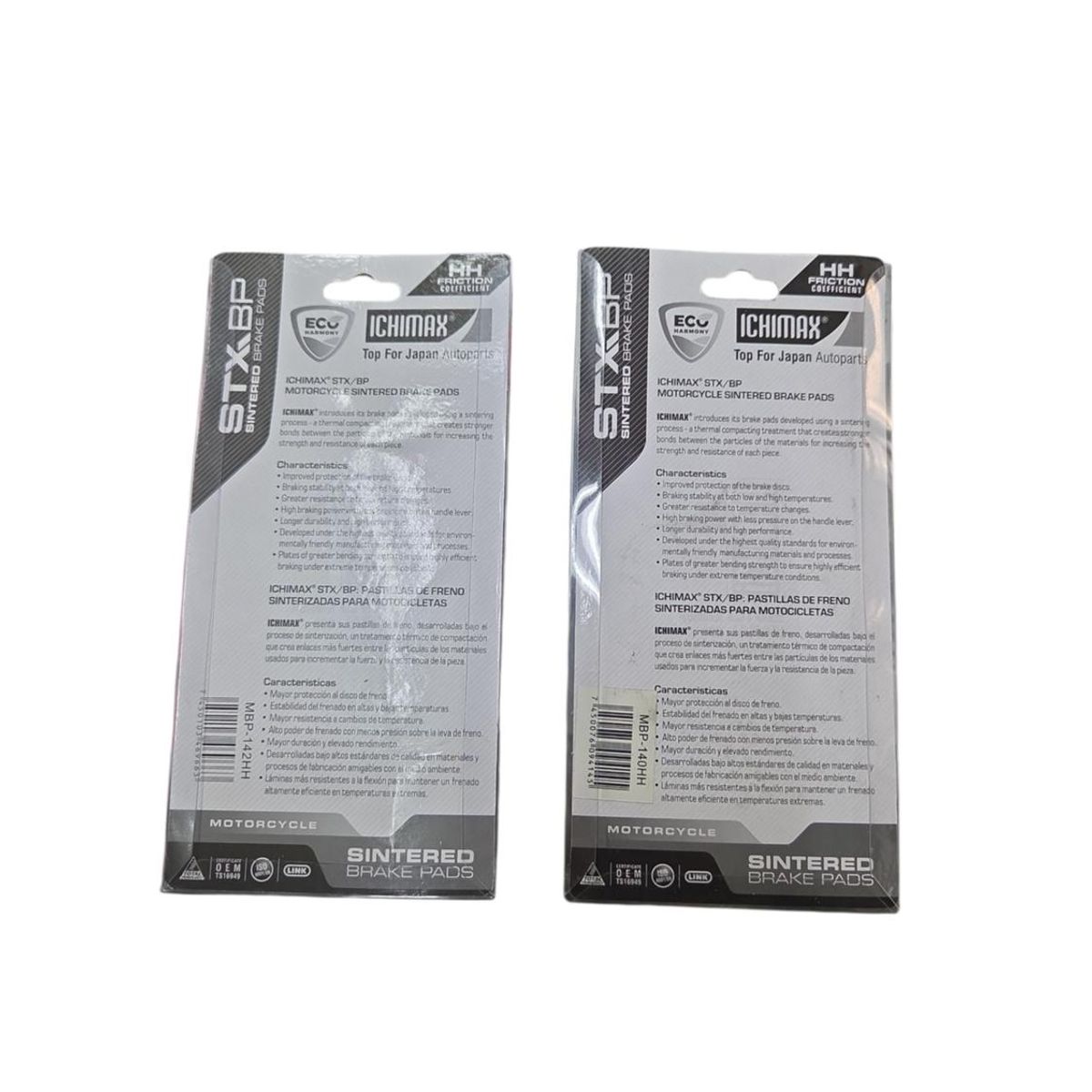 GENERICO - Pastillas De Freno Moto Honda Cb 500x - F - R Sinterizadas