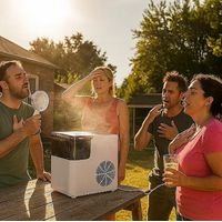 Mini Máquina Automática Para Hacer Hielo En Cubitos 15l