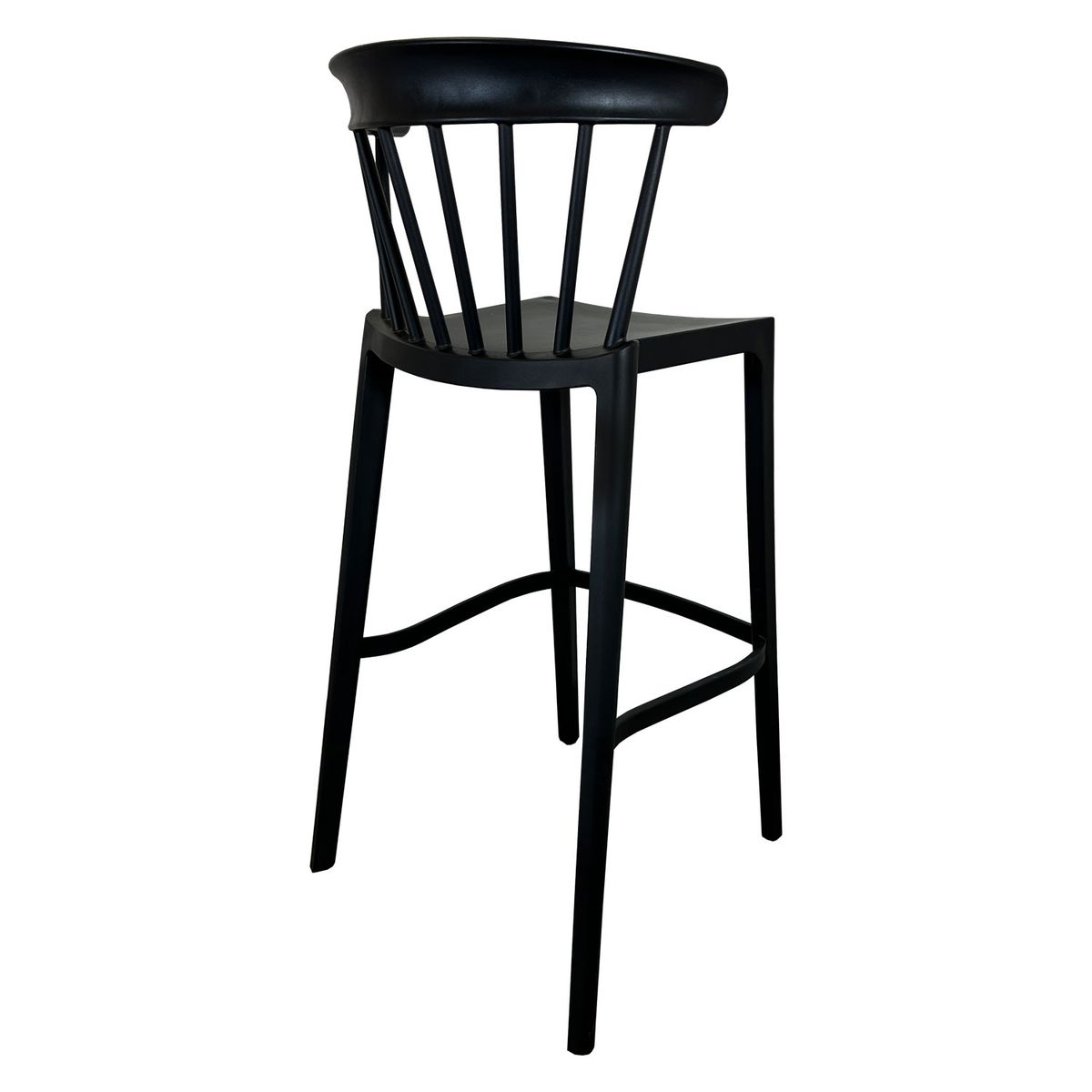 ALAIA HOME - Pack 2 Taburetes Bar Windsor Negra
