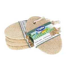 WAKESHOME - 5 Esponjas Organica Para Fregar La Cocina Suave Y Absorbente