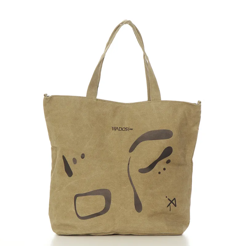 WADOS - BOLSO CANVAS CON ESTAMPADO
