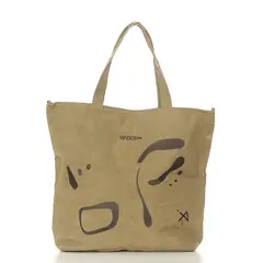 WADOS - BOLSO CANVAS CON ESTAMPADO