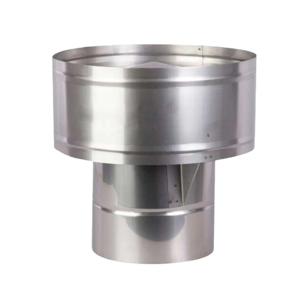 GENERICO - Gorro Acero Inoxidable 6 Para Combustión Lenta