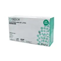 CRANBERRY - Guantes Latex Blanco Tresor Talla M Caja De 100 Unidades