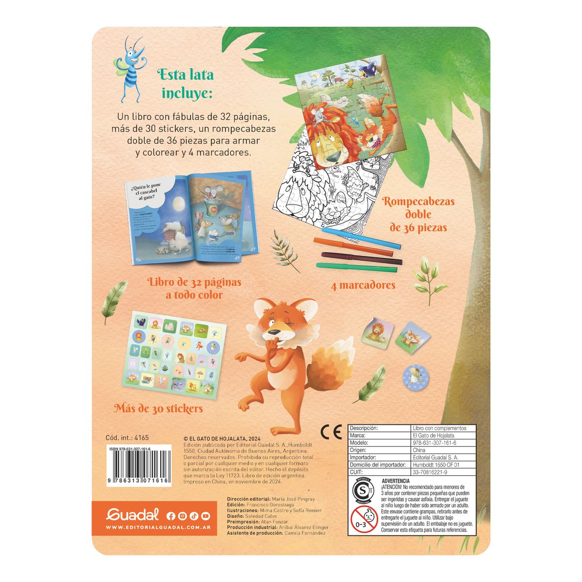 EDITORIAL GUADAL - Libro Fábulas De Esopo