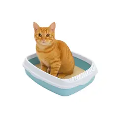 GENERICO - Caja Arenero Gato Areneros Gatos Baño Gato Baño Para Gatos