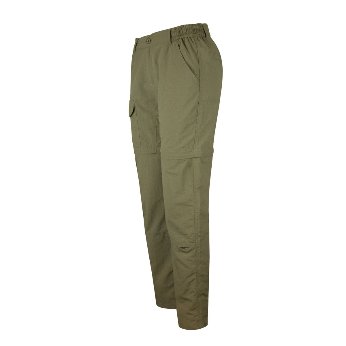 ANDESLAND OUTDOOR APPAREL - Pantalón Trekking Desmontable Ripstop UPF50 Fénec Khaki Mujer
